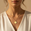 Evil Eye Spinner Pendant Necklace