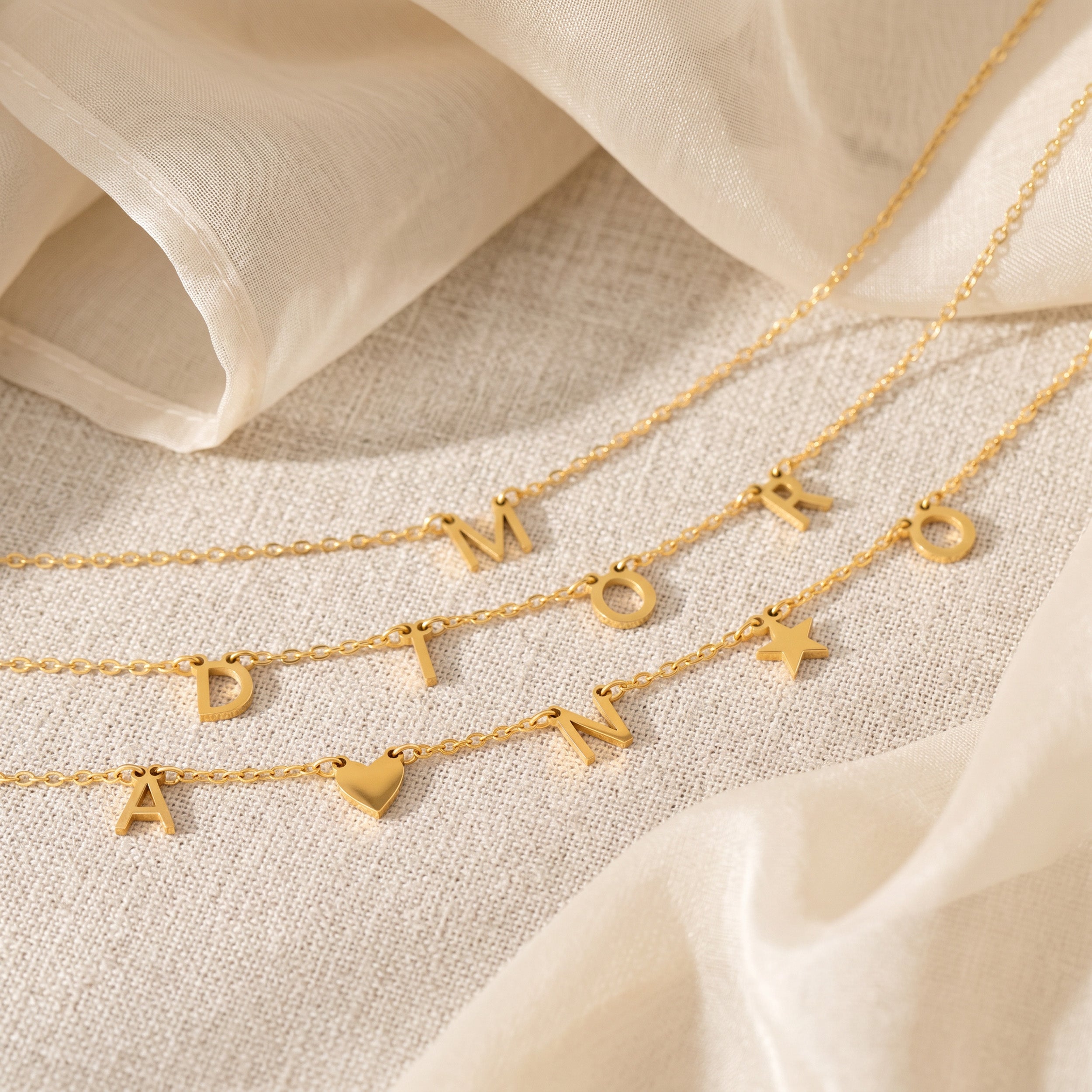 Dainty Initial Necklace