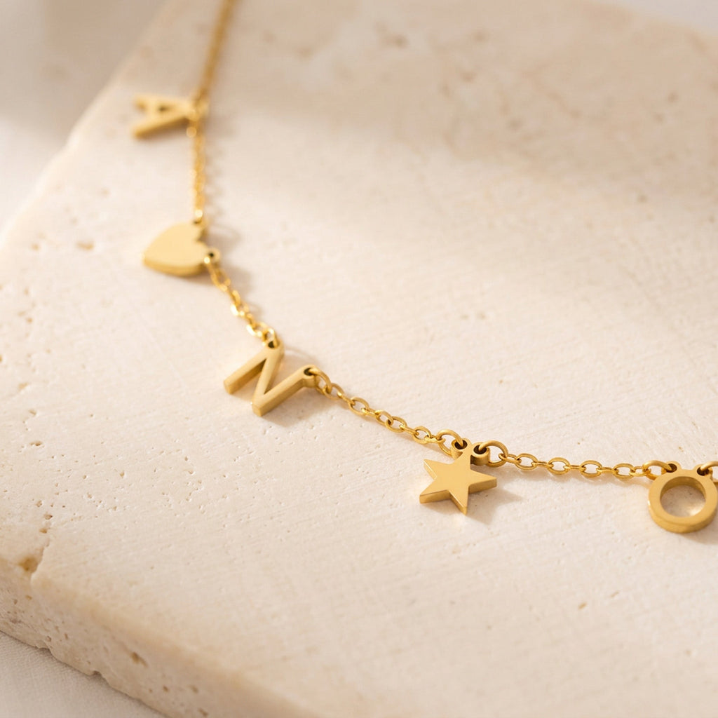 Dainty Initial Necklace