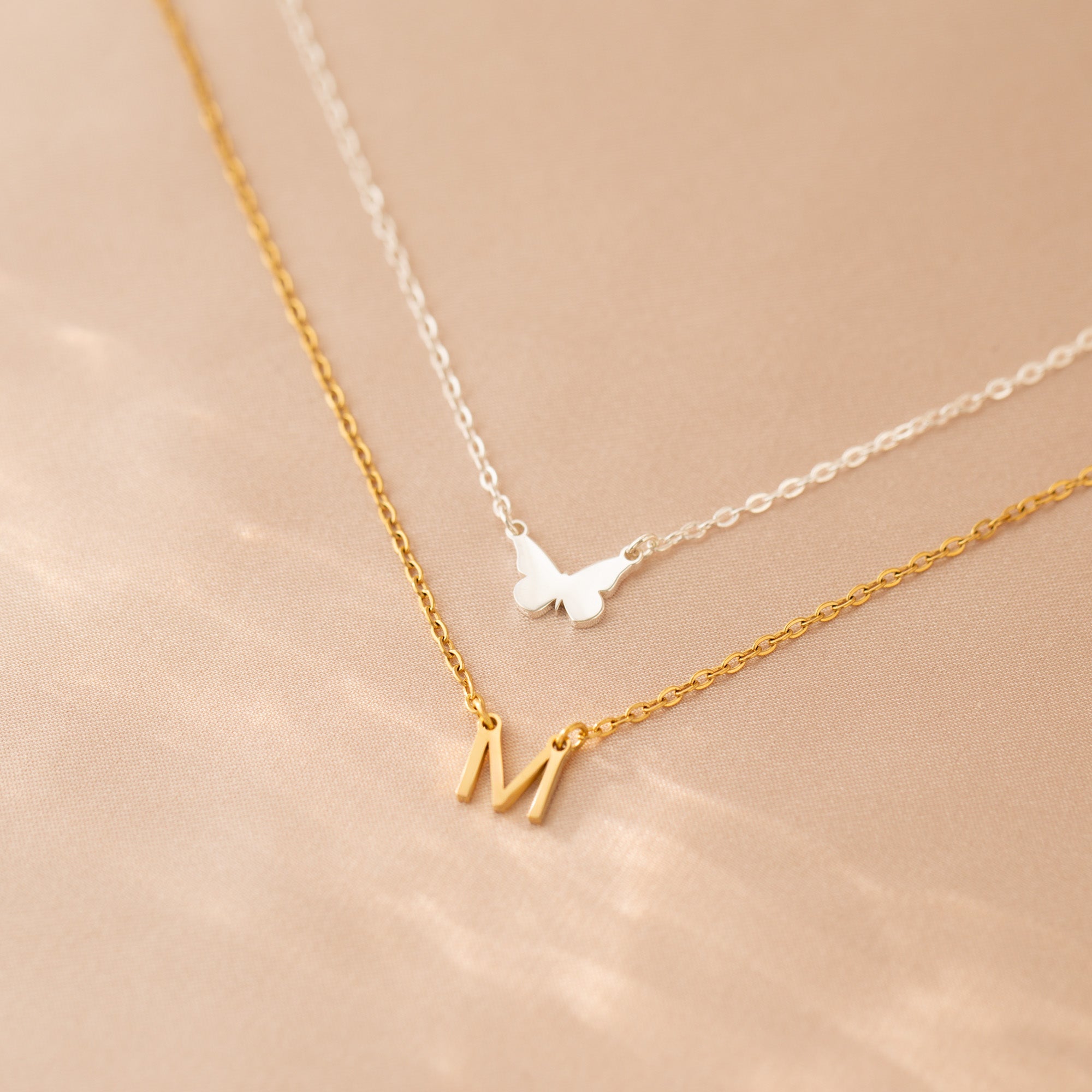 Dainty Initial Necklace