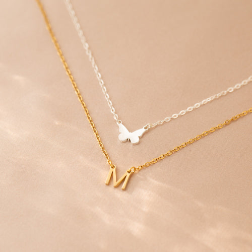 Dainty Initial Necklace