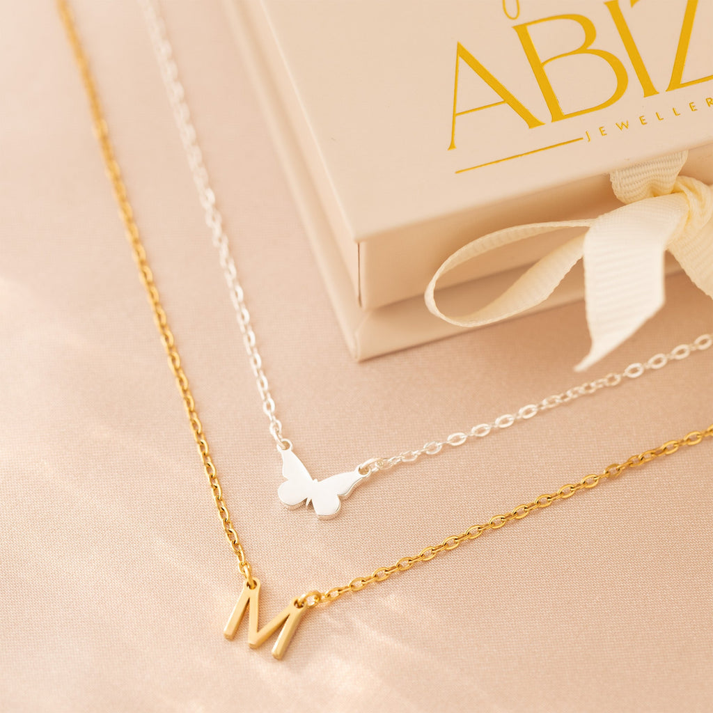 Dainty Initial Necklace