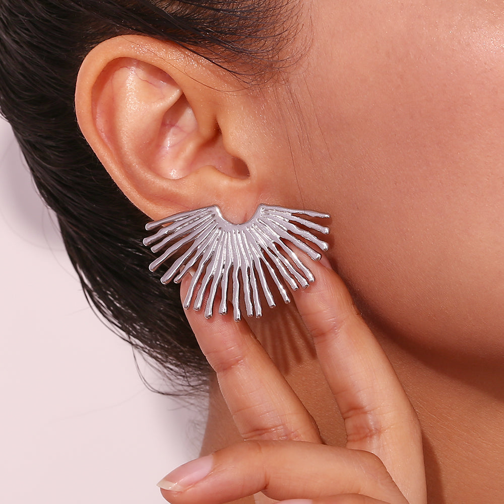 Sunburst Statement Earrings