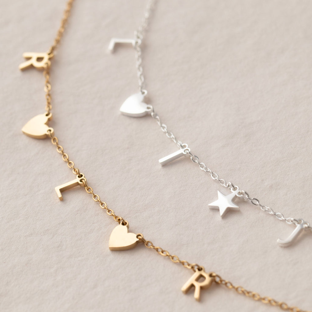 Dainty Initial Necklace