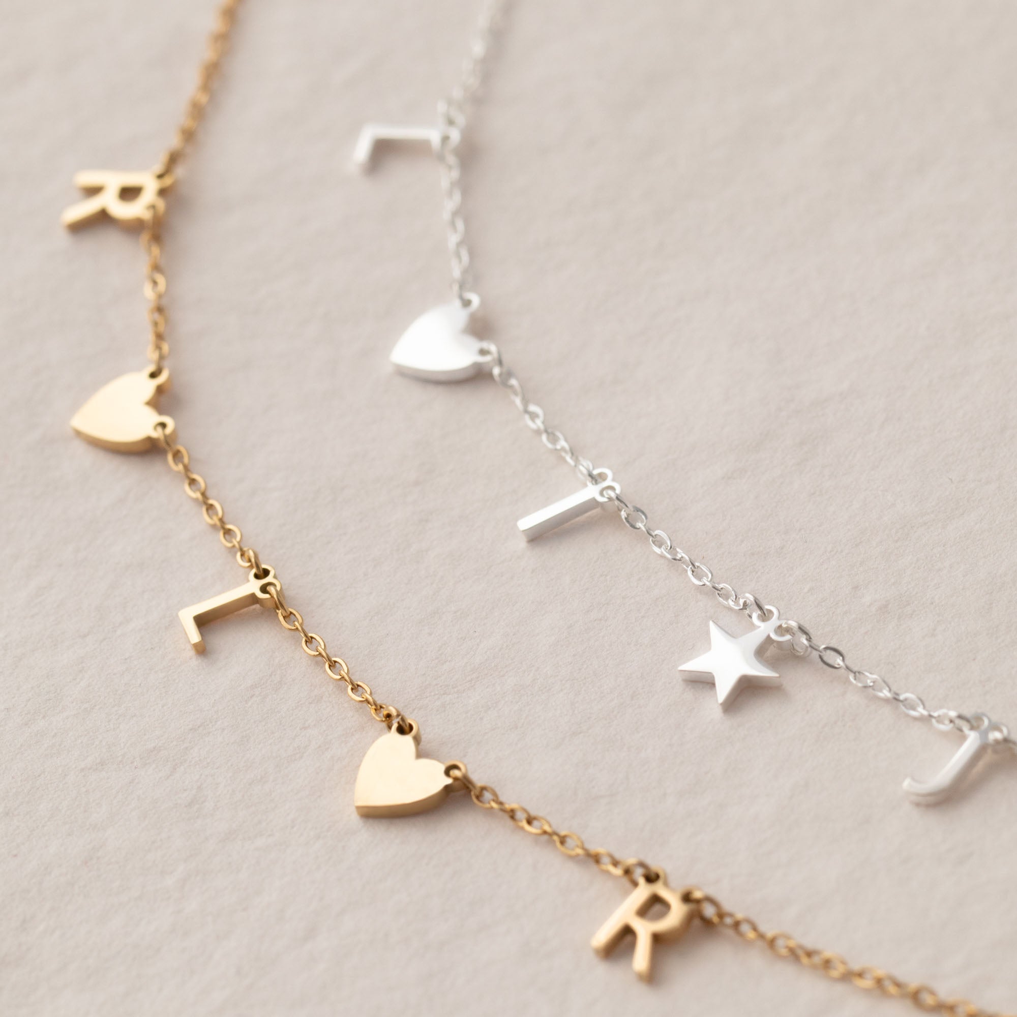 Dainty Initial Necklace