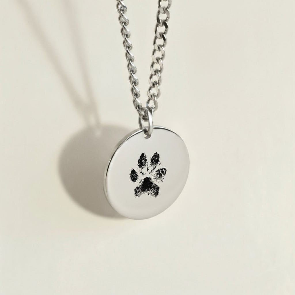 Paw Print Necklace