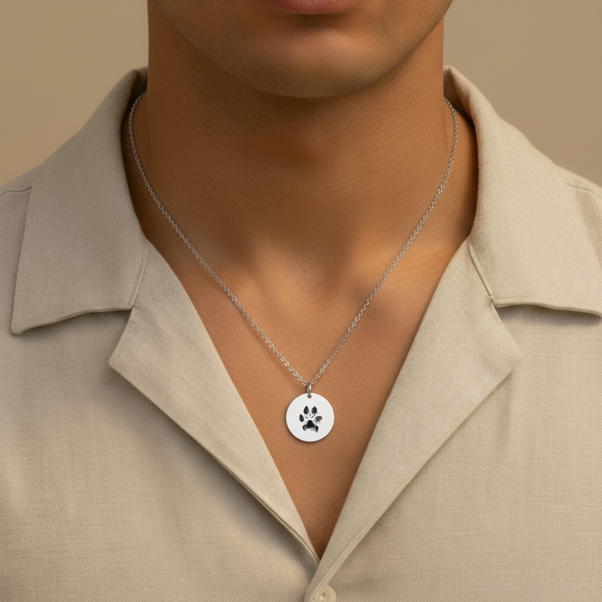 Paw Print Necklace
