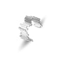 Posedion Ring in sterling silver features a sleek design, classic band with smooth finish— Abiza.
