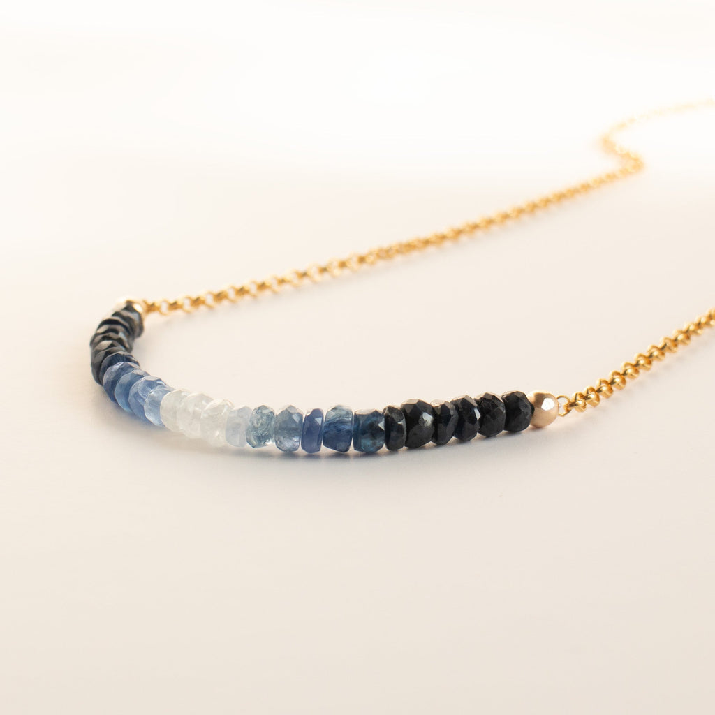Ombré Sapphire Necklace