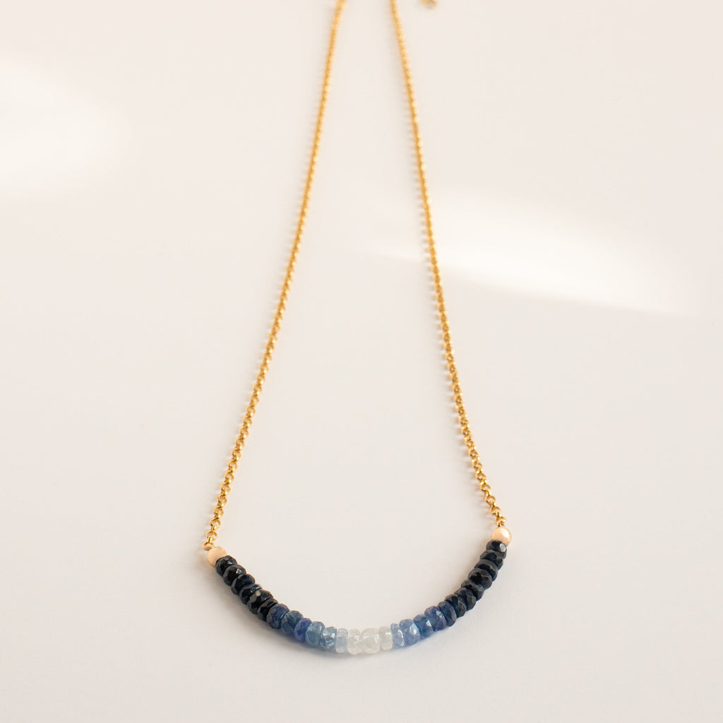 Ombré Sapphire Necklace