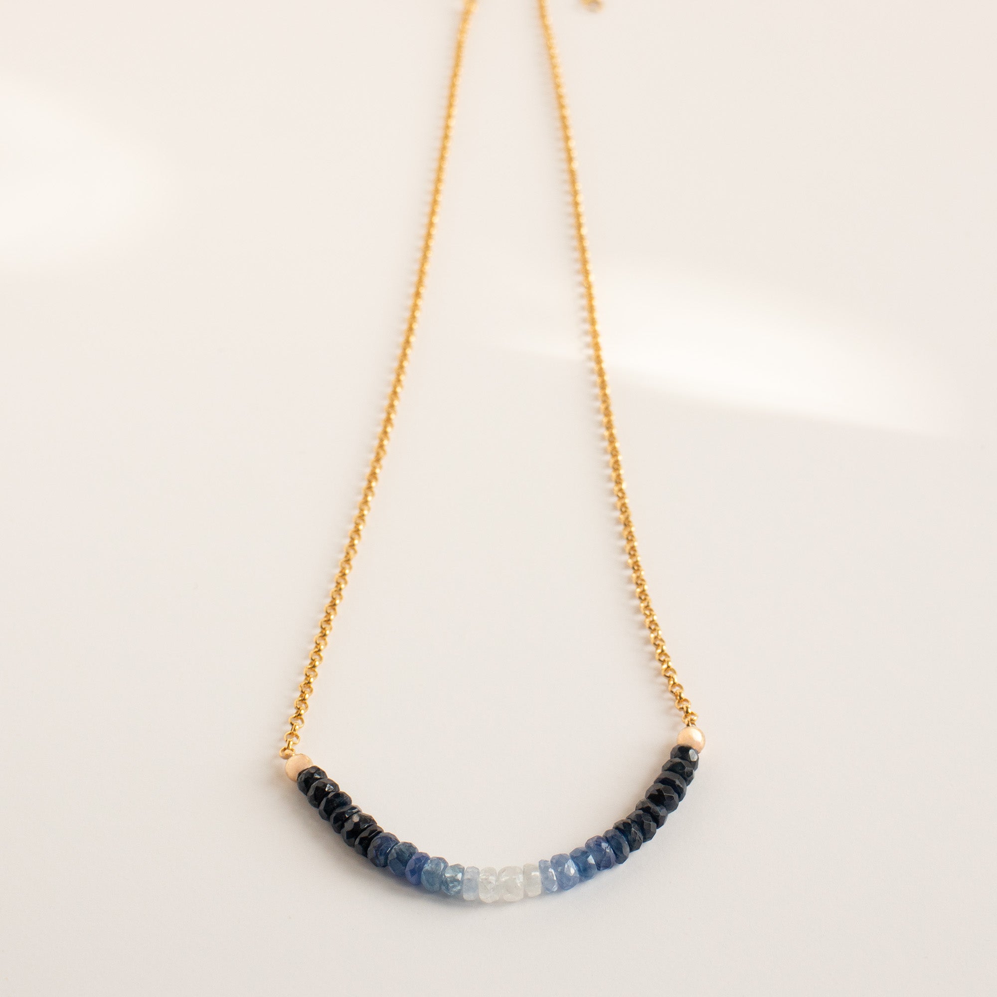 Ombré Sapphire Necklace