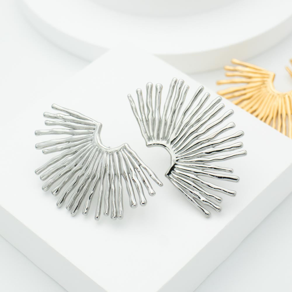Sunburst Statement Earrings