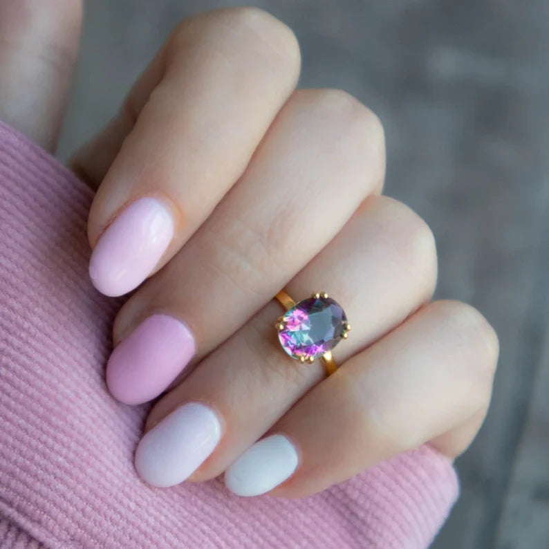 Mystic Topaz Ring