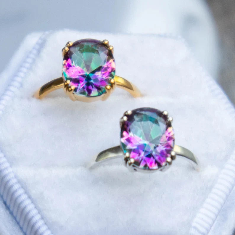 Mystic Topaz Ring