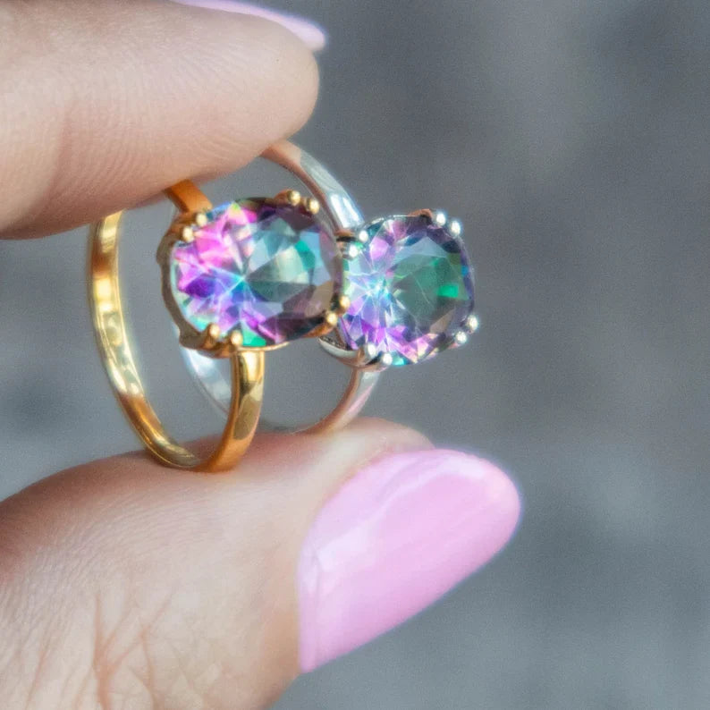 Mystic Topaz Ring