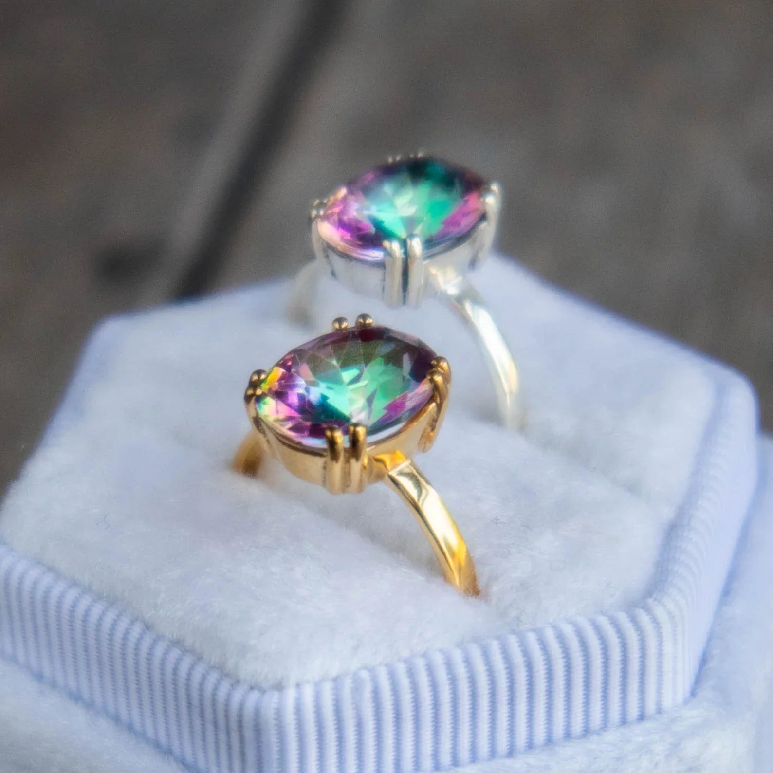 Mystic Topaz Ring